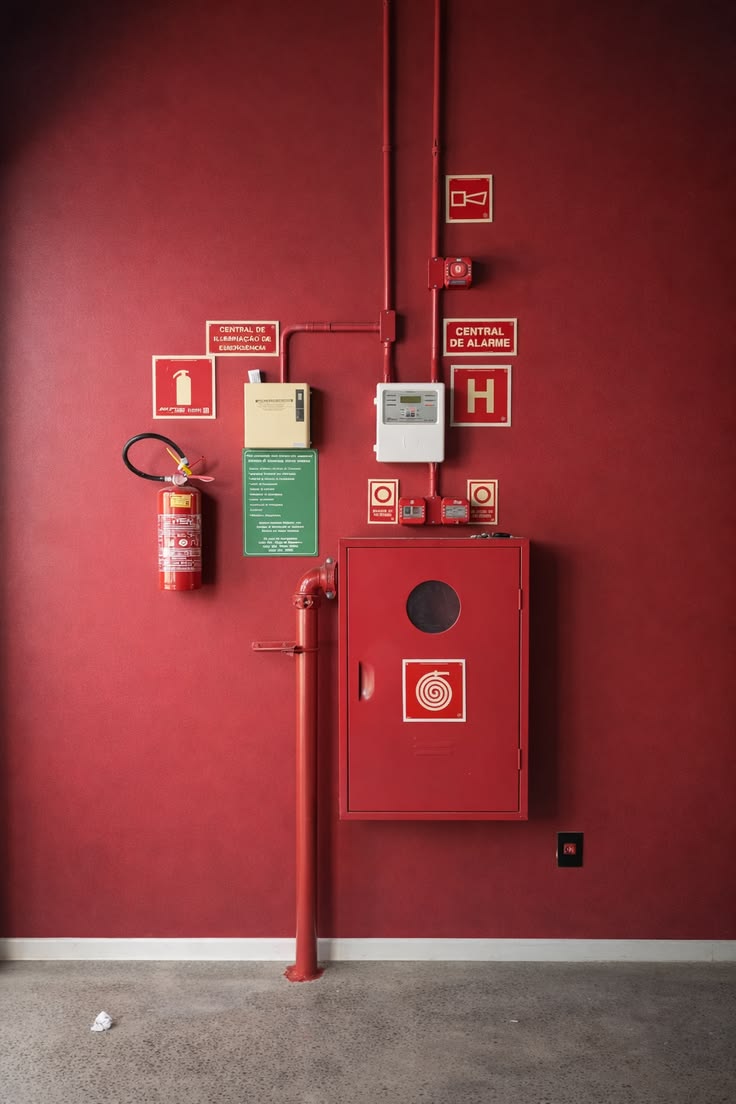 Fire safety installation